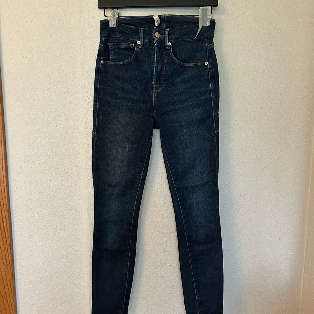 Good American Blue good legs crop Jeans High-Rise